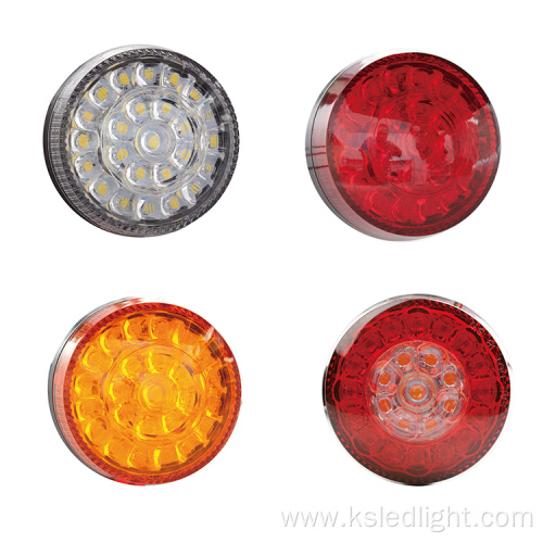 Motorcycle LED Round Tail Light/Brake Light